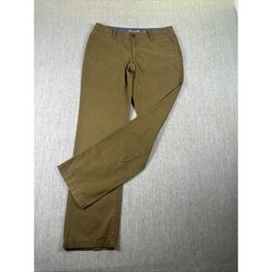 Eddie Bauer Khaki Pants Women Size 8 Beige Straight Leg Cotton Legend Wash